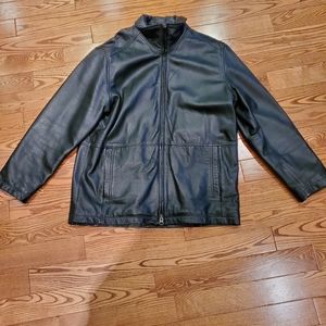 Men's Genuine Leather Coat